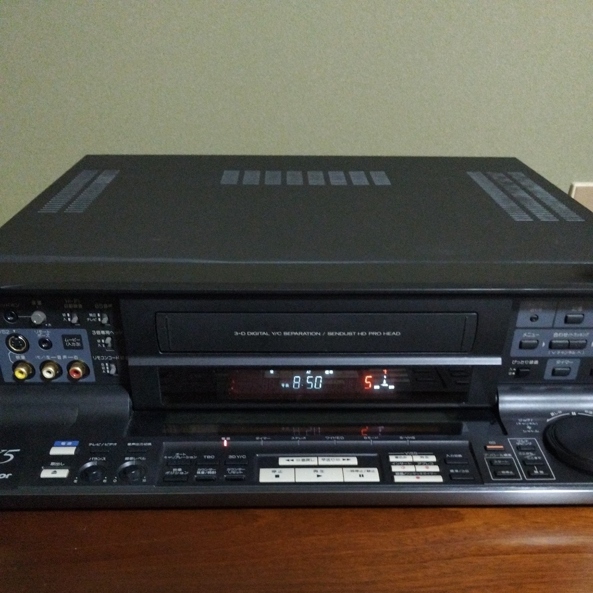 ビクター S-VHS HR-X5 ビデオカセットレコーダー ジャンク品