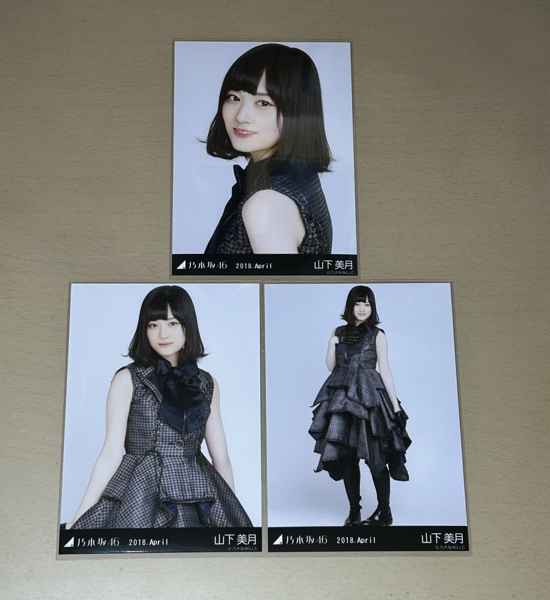 乃木坂46 生写真 山下美月 12周年記念 アニバ 5種コンプ かわい