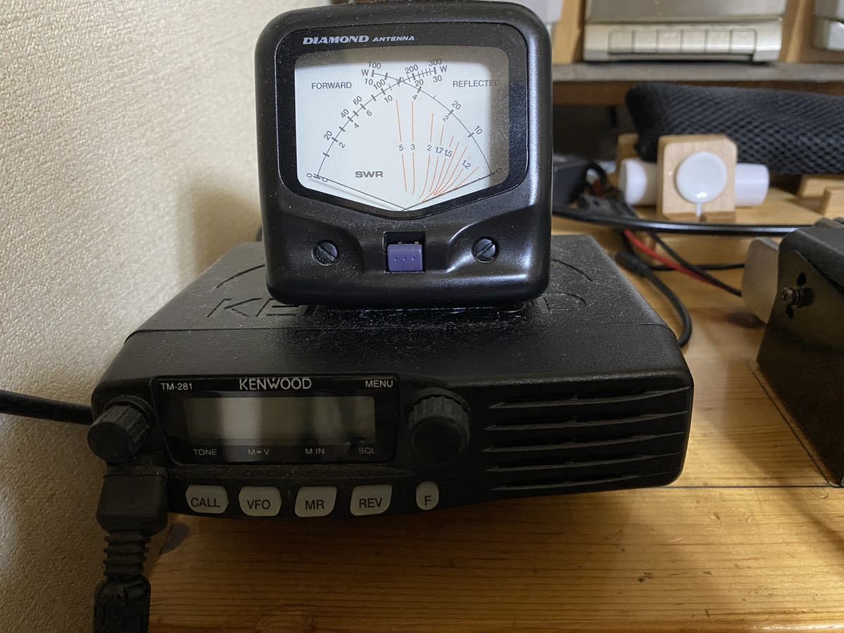 KENWOOD TM-481・TM-281 極上品・希少完動品 Radio Kenwood Car Walkie