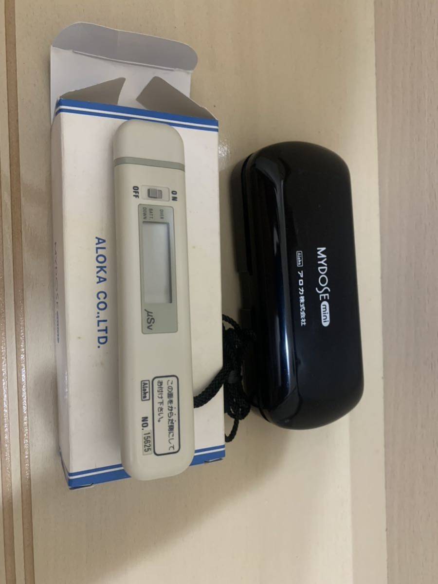 ALOKA PDM-112 サーベイメーター マイドーズ ミニ ポケット線量計