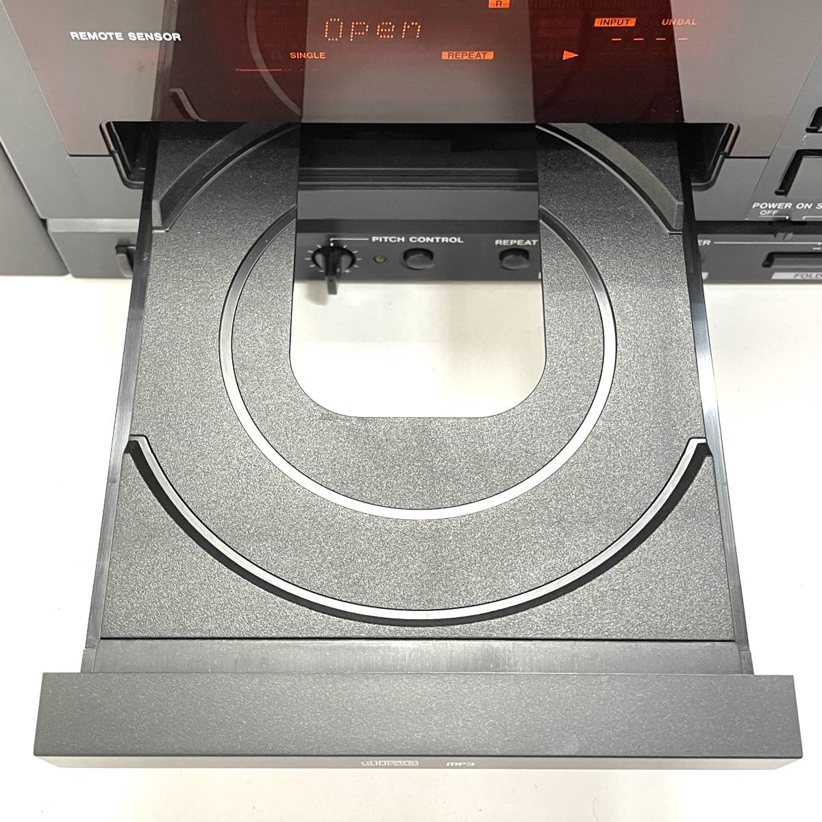 TASCAM CDプレーヤー/カセットデッキ CD-A550 リモコン付き タスカム