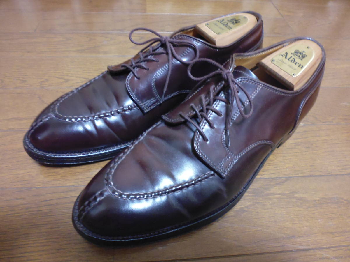 ALDEN オールデン 2210 Uチップ コードバン バーガンディー US10（28cm 