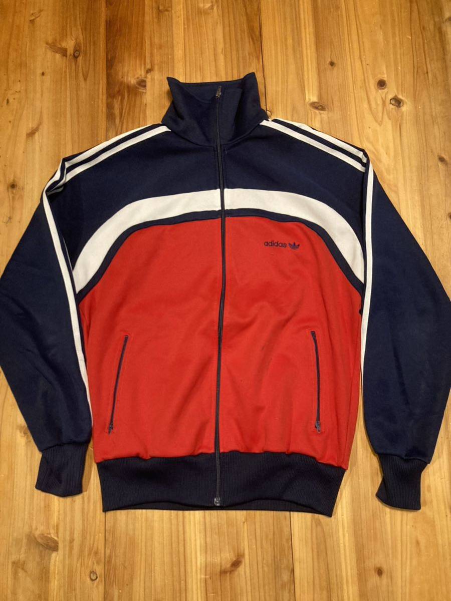 定番，人気SALE オリジナル 80s adidasジャージトップ検堂本サチモスATPVENTEXVINTAGEビンテージ(ジャンパー、ブルゾン)｜売買されたオークション情報、yahooの商品情報をアーカイブ公開 - オークファン 男性用