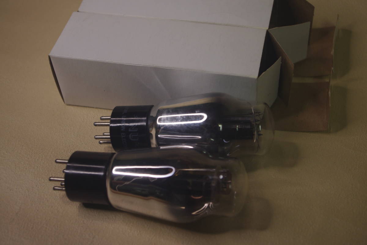 真空管　46　オーディオ出力管　PHILCO刻印2本