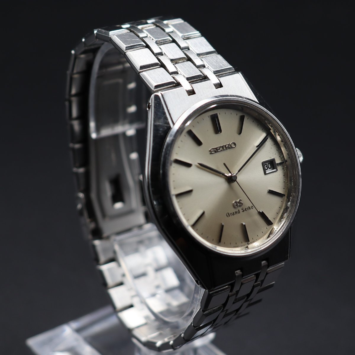 SEIKO GS グランドセイコー 95GS 9587-8000 クォーツ 植字ロゴ 