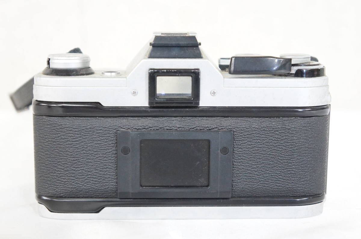 ① Canon キャノン AE-1 シルバー 一眼レフ フィルムカメラ FD 50mm F1