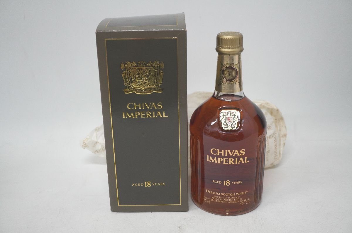 S10-9 未開栓 CHIVAS IMPERIAL シーバス インペリアル 18年 750ml 43