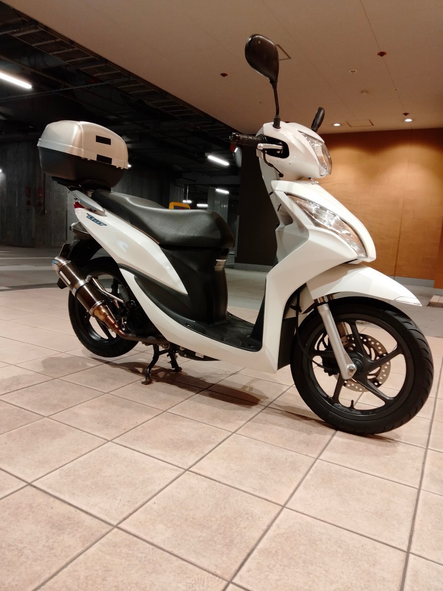  Dio110 10500キロ 好調 社外マフラー 自賠責 整備済 バッテリー オイル交換 東京(51cc-125cc)｜売買されたオークション情報、yahooの商品情報をアーカイブ公開 - オークファン 51cc-125cc
