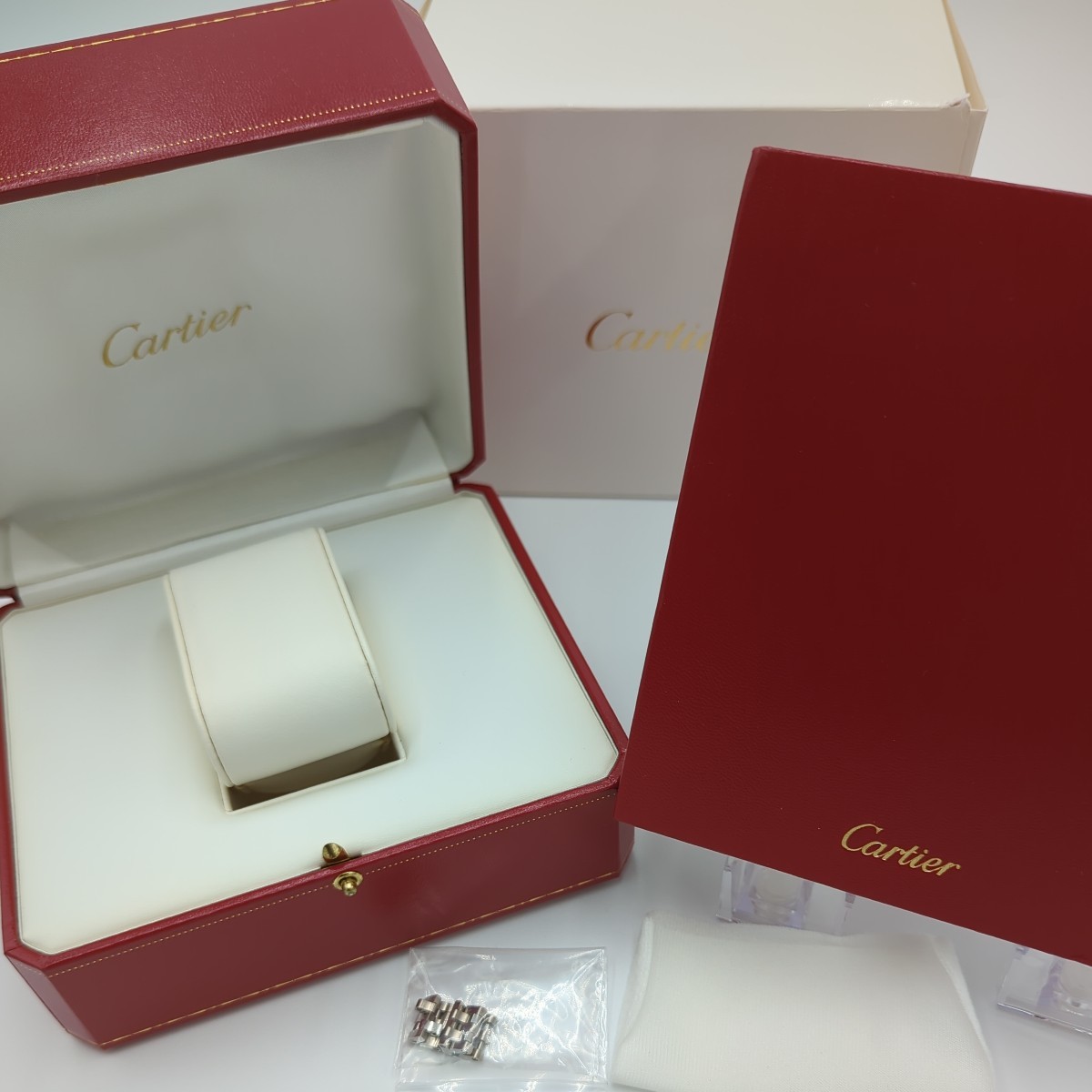 カルティエ Cartier 付属品 時計用ケース 時計収納 セット 化粧箱 