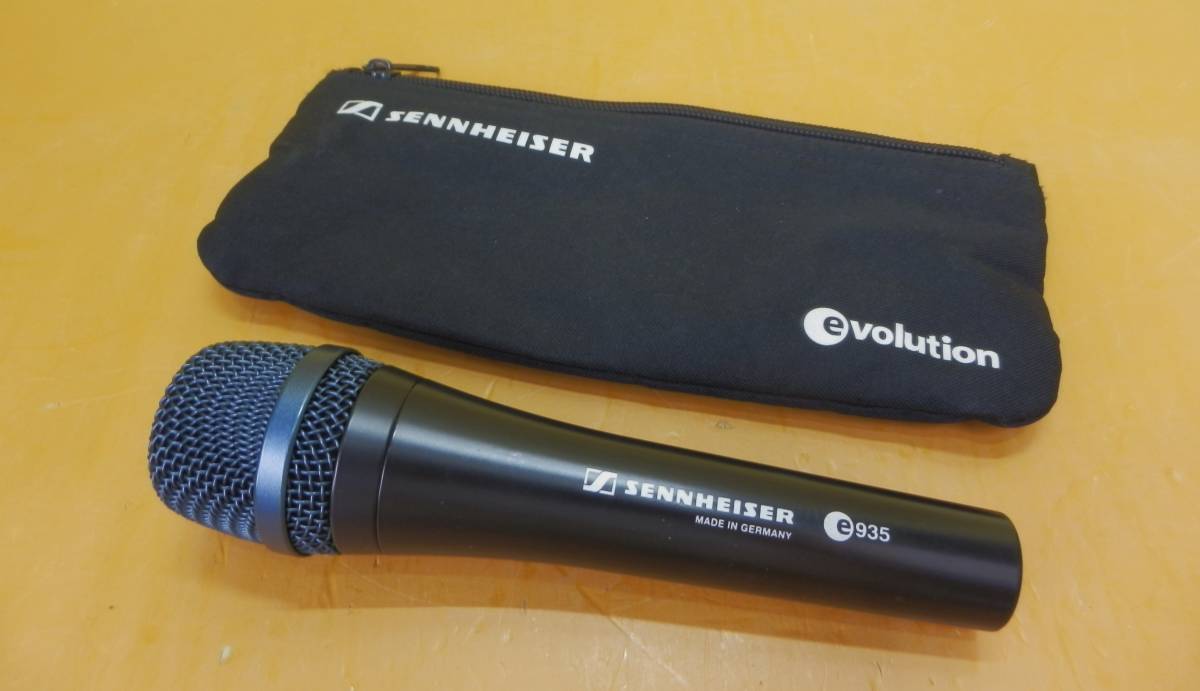 ☆2973 SENNHEISER e935 ダイナミックマイク ボーカル用 ゼンハイザー マイクロホン 中古品