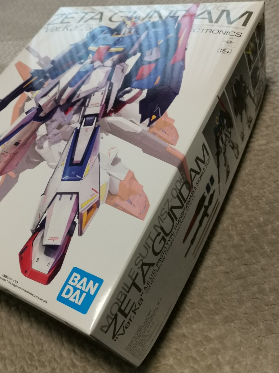 バンダイ ガンプラ 機動戦士Ζガンダム MG 1/100 ゼータガンダム Ver.Ka