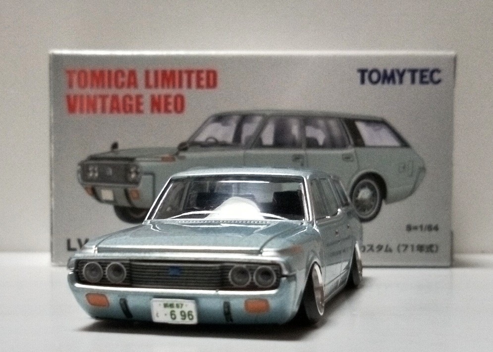 ☆100スタ 激レア トミカ LV-N108トヨタ クラウン カスタム バン 71年