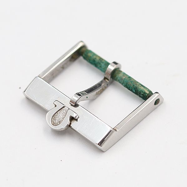 オメガ 純正尾錠 1円 良品 オメガ 純正尾錠 バックル 16mm用 シルバー