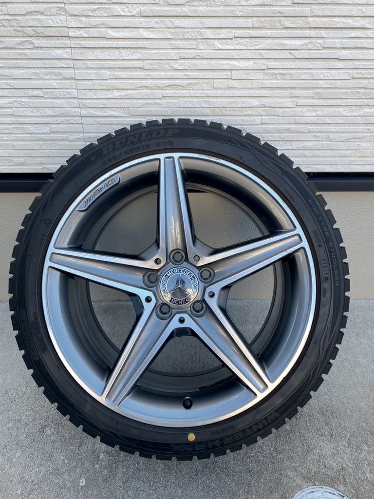 メルセデス ベンツ W205 Cクラス AMGライン 純正ホイール 18インチ 7.5