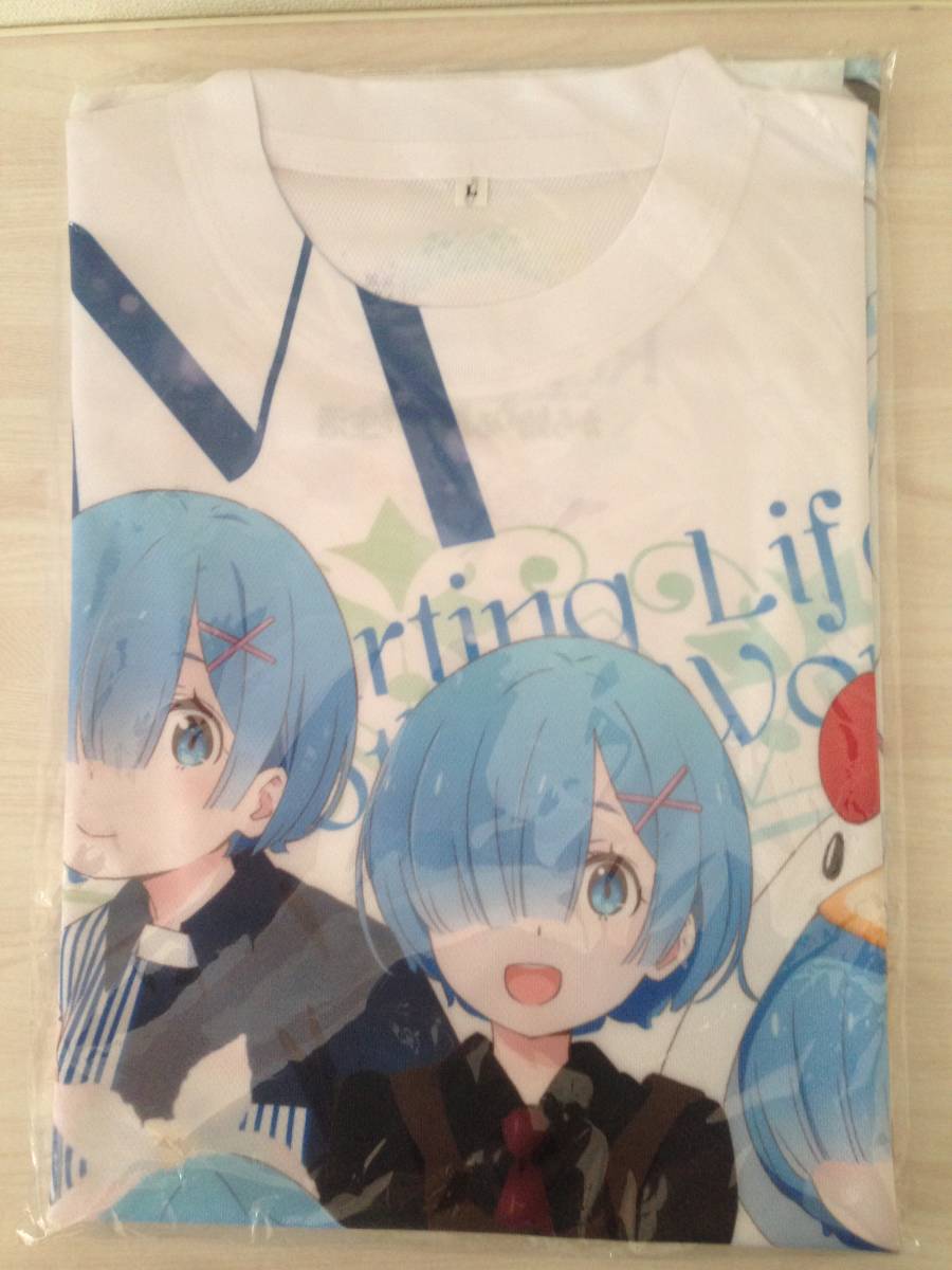 未開封】Re:ゼロから始める異世界生活 フルグラフィックTシャツ