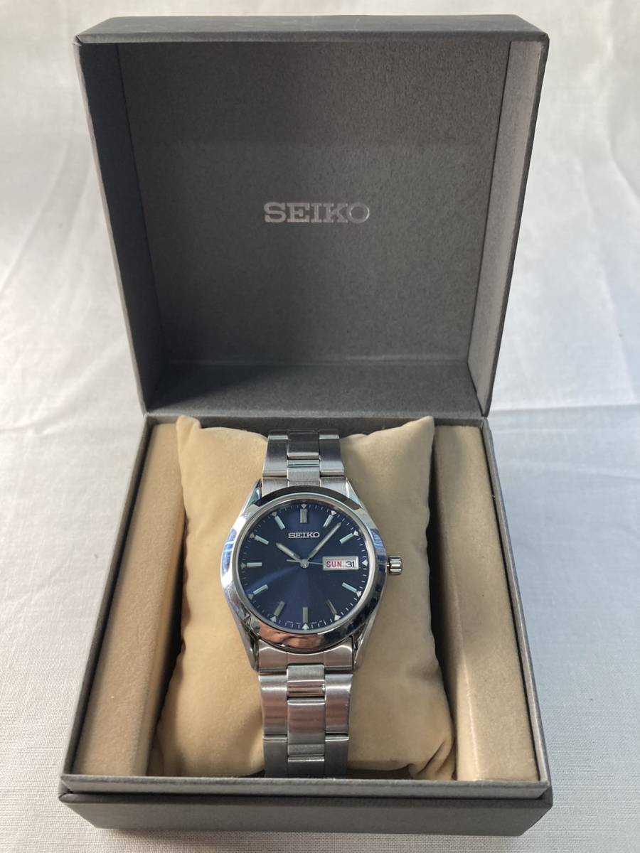 7N43-9080 Seiko Quartz Japan - Dial Men Vintage 7N43 Watch SEIKO 