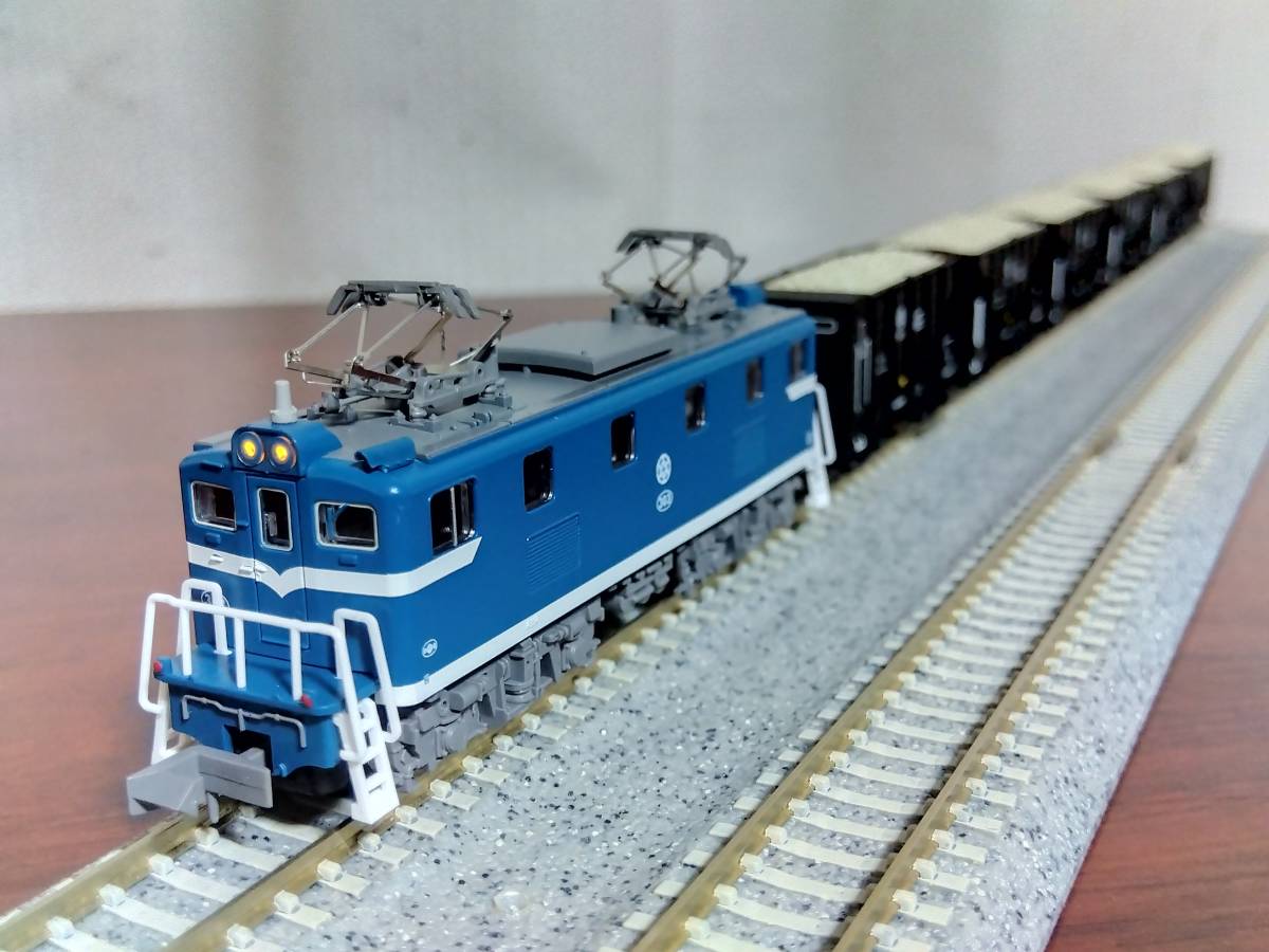 マイクロエース　秩父鉄道鉱石貨物セット 秩父鉄道 ヲキ100+ヲキフ100 鉱石貨物列車 10両セット A2077 MICROACE