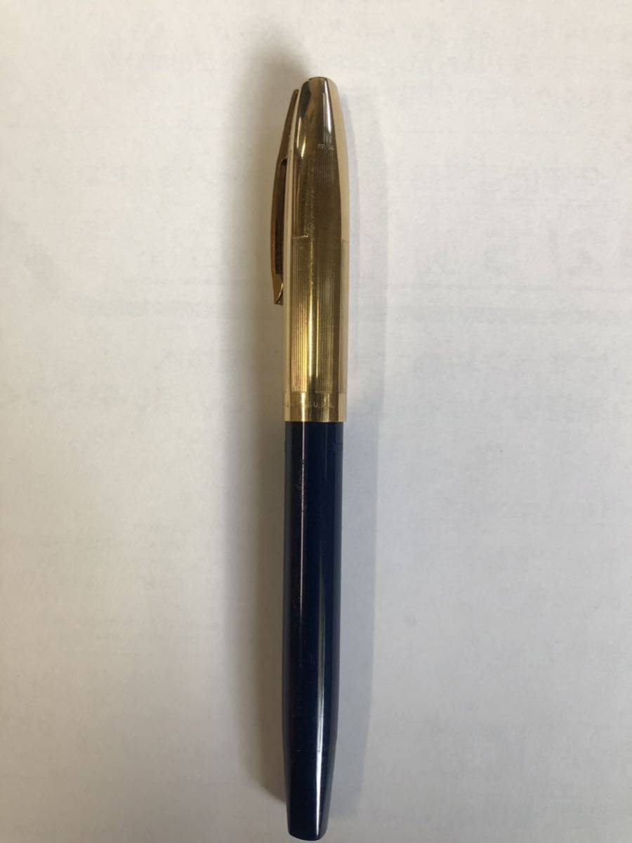 ビンテージSheaffer シェーファー万年筆 14kインレイニブ 金キャップ