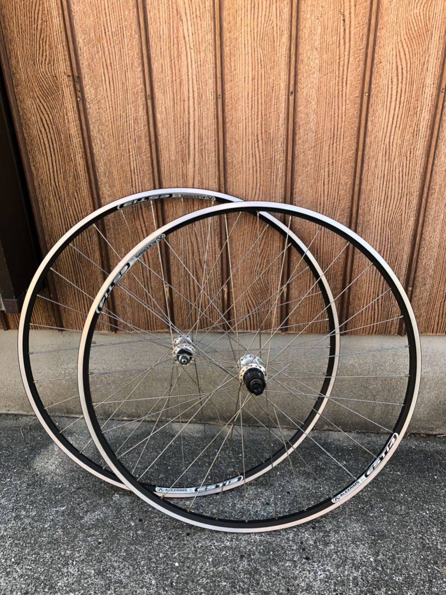 SHIMANO tiagra fh-4400 HB-4400 ホイールセット ALEXRIMS EST14