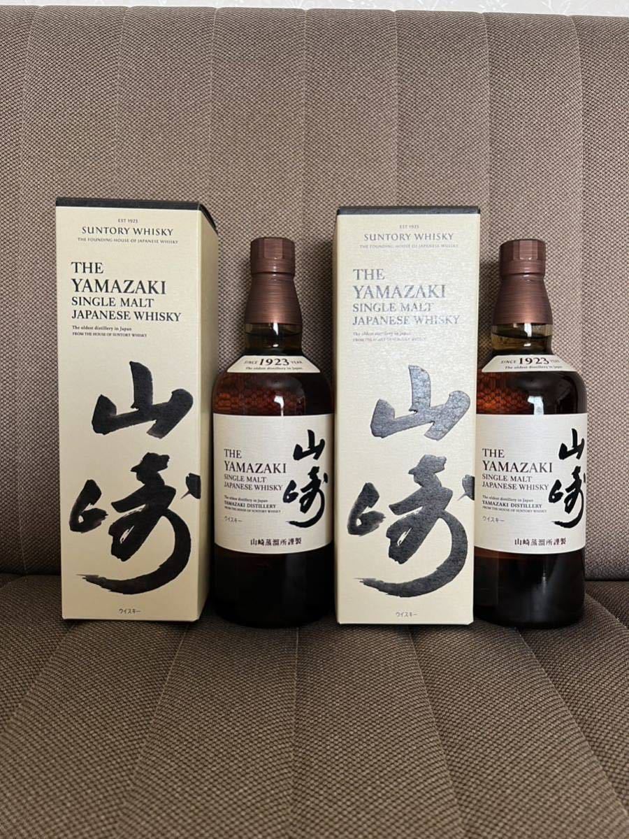 サントリー 山崎 700ml 2本セット カートン付 シングルモルト 響 白州 suntory whisky 定価出品 3/3
