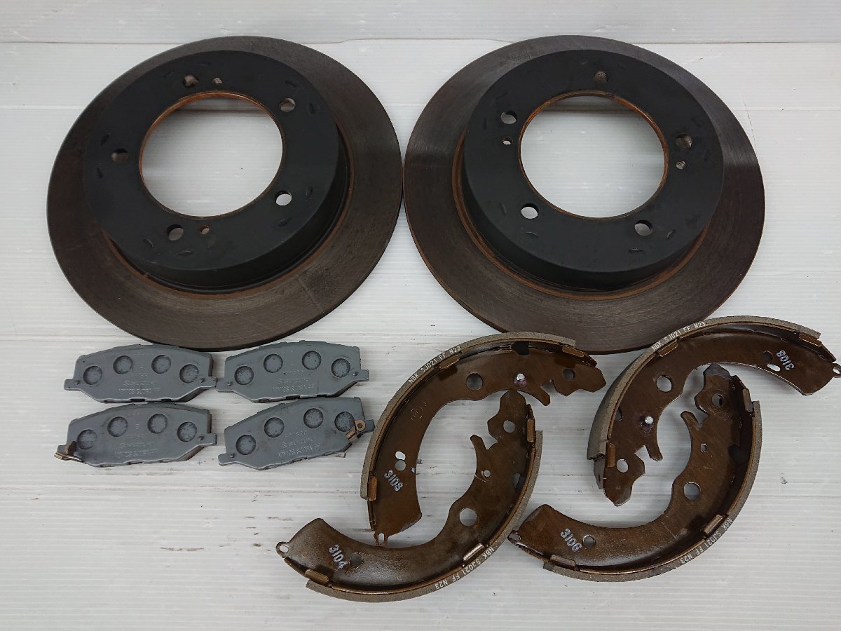 ★中古品★SUZUKI　スズキ　ジムニー　JB64　ブレーキパッド　ブレーキシュー　ローター【他商品と同梱歓迎】