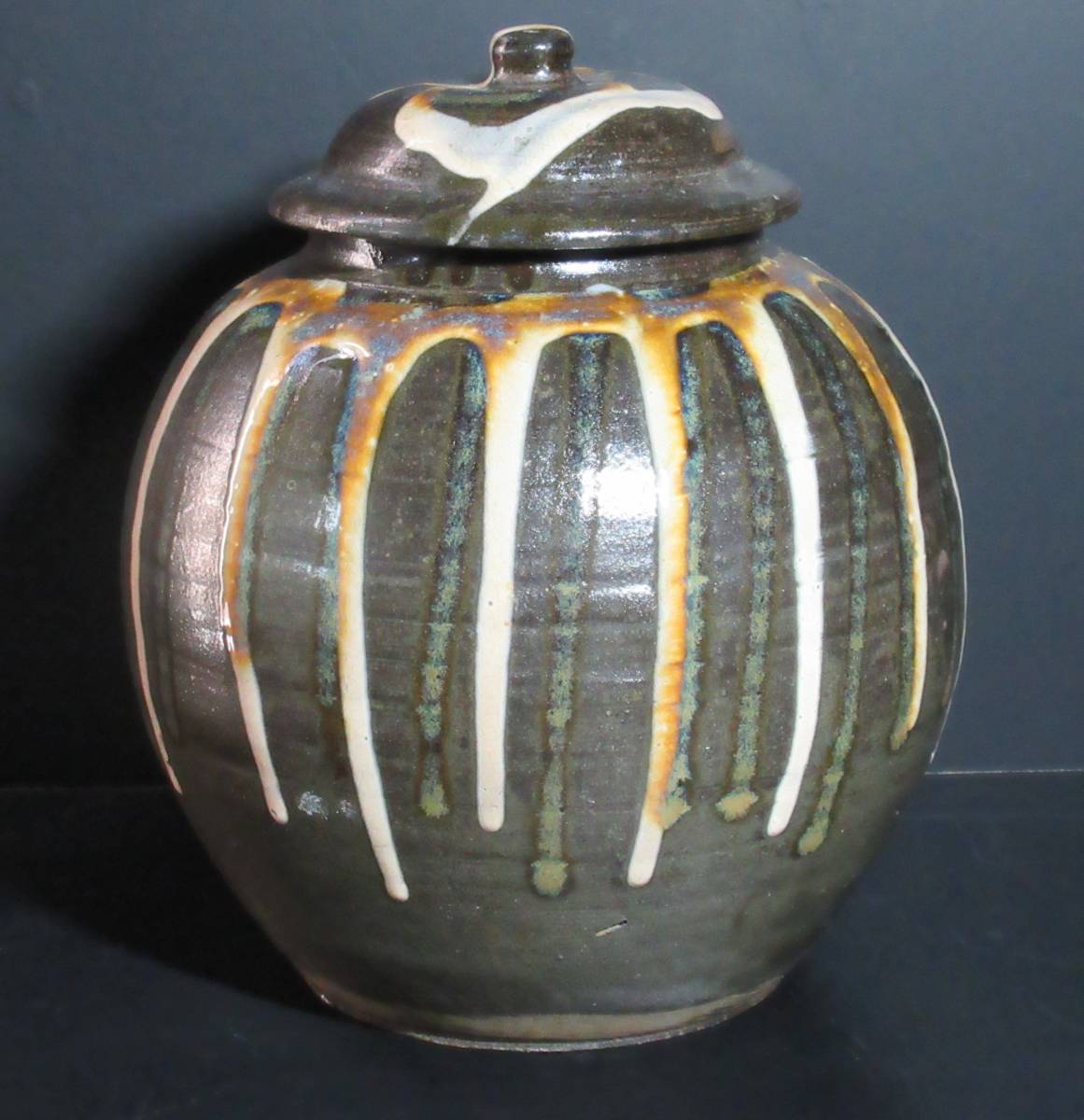 国指定重要無形文化財技法 古小鹿田焼（おんた）釉薬打掛