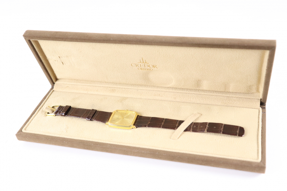 専用　購入不可 SEIKO CREDOR 14K 5930-5360 セイコー クレドール 腕時計 スクエア