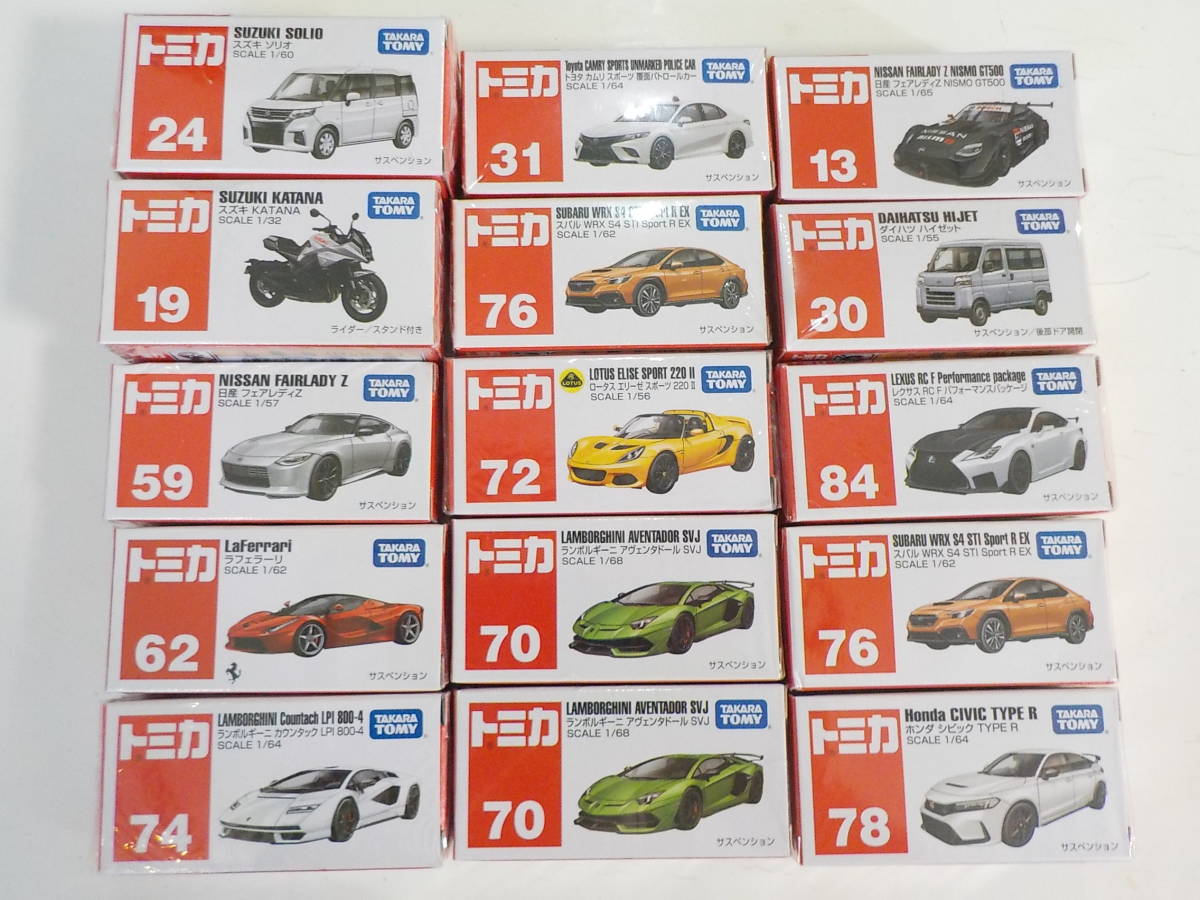 トミカ 未開封 15台セット 売り切り トミカ ⁄ 15台 トミカプレミアム