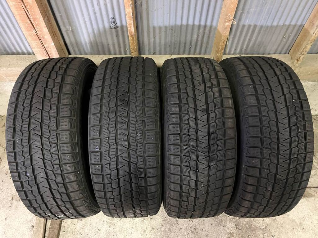 265/60R18 スタッドレス 4本 18年製 ヨコハマ G075 溝約7.7mm〜 265
