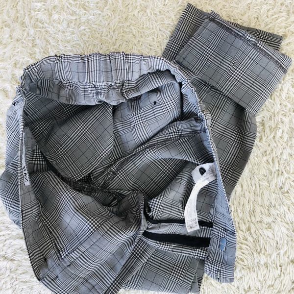 ザラ『美スタイル』ZARA スーツ セットアップ テーラードジャケット L