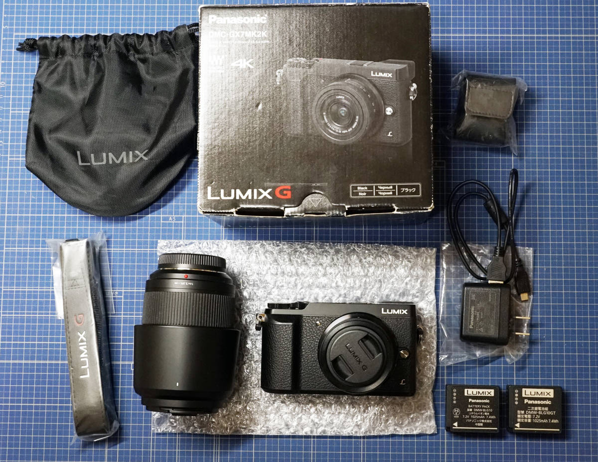 標準ズームレンズキット ストラップ未使用 LUMIX DMC-GX7MK2K ショット