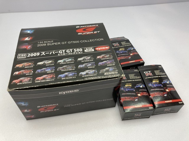 京商 1/64 2009 スーパーGT GT 500 ミニカーコレクション 1BOX 他 開封