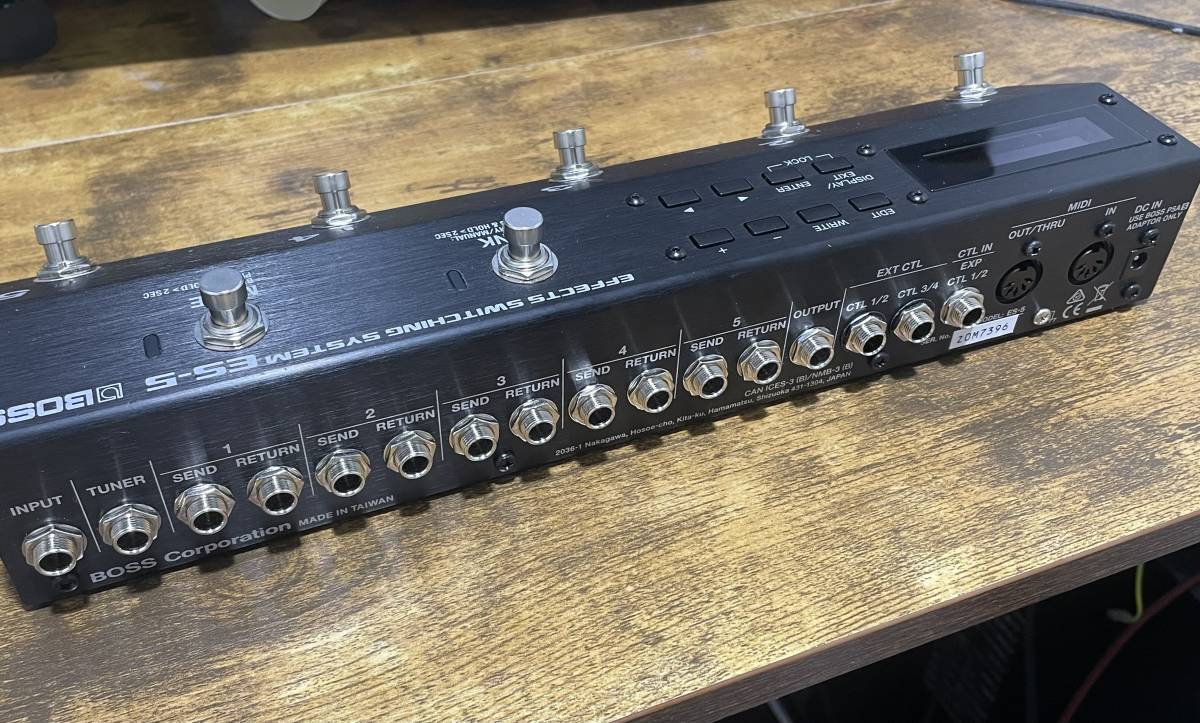 BOSS ES-5 Effect Switching System (エフェクトスイッチング BOSS ES-5 Effect Switching System (エフェクトスイッチング