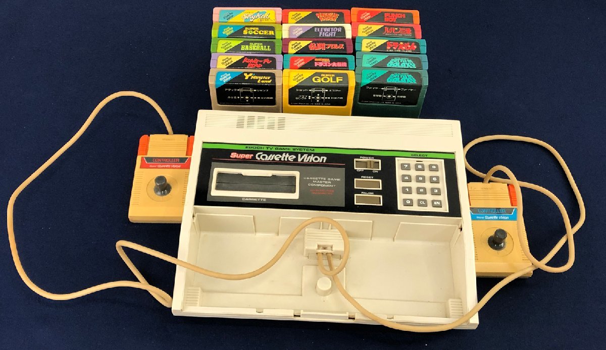 カセットビジョン本体 BIGSPORTS12専用銃 カセットビジョン エポック社