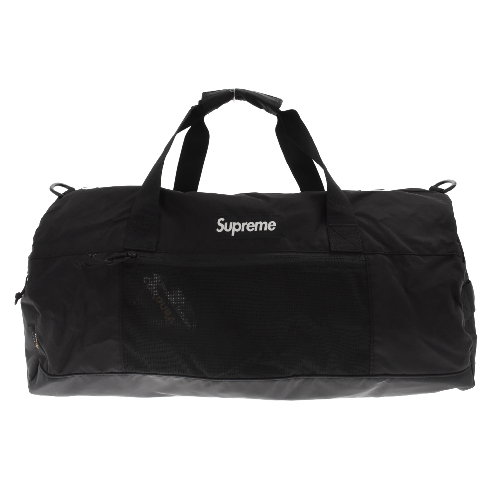 SUPREME シュプリーム 17SS Duffle Bag ダッフルバッグ ブラック