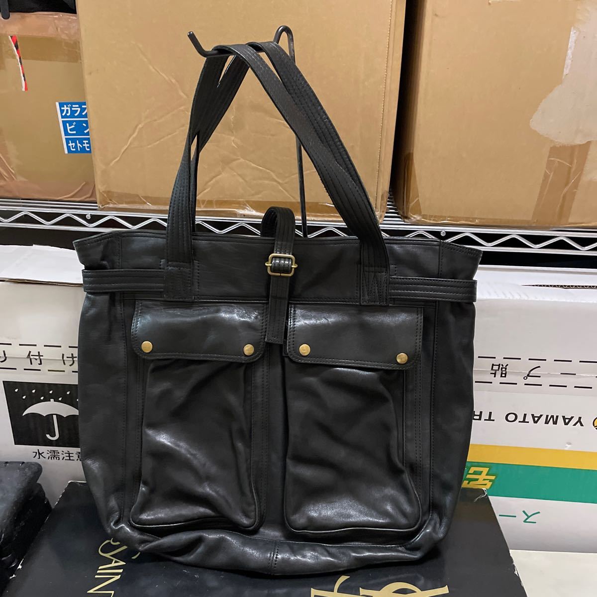 高級ライン!! PORTER トートバッグ ホースマン 馬革 ビジネス A4収納