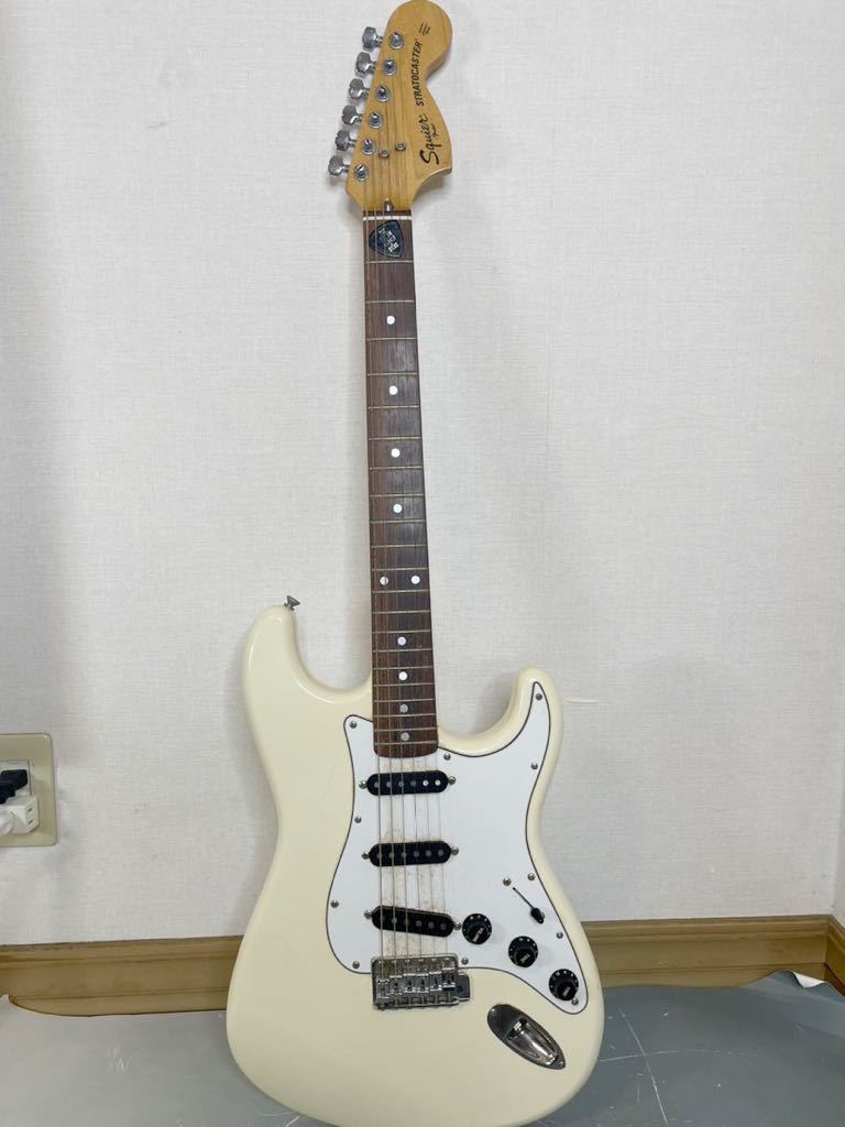 【ジャンク】Fender Squier Stratocaster ストラトキャスター エレキギター JAPAN 