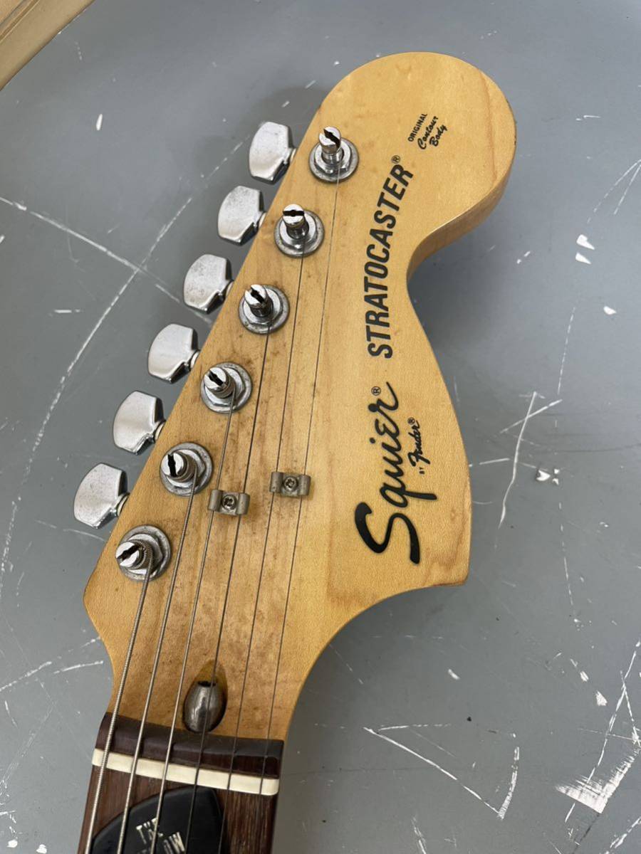 ジャンク】Fender Squier Stratocaster ストラトキャスター エレキ