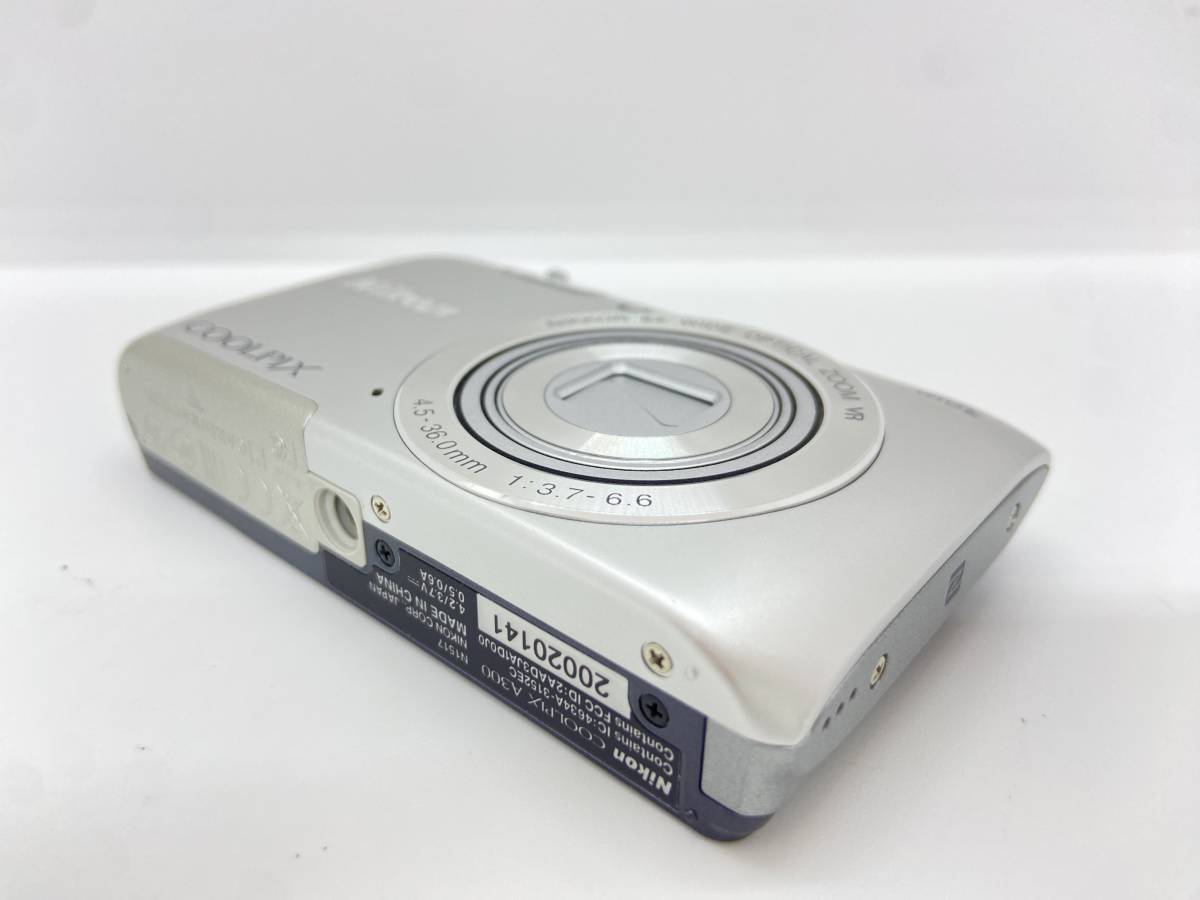 ☆良品☆NIKON ニコン COOLPIX A300 シルバー コンパクトデジタル