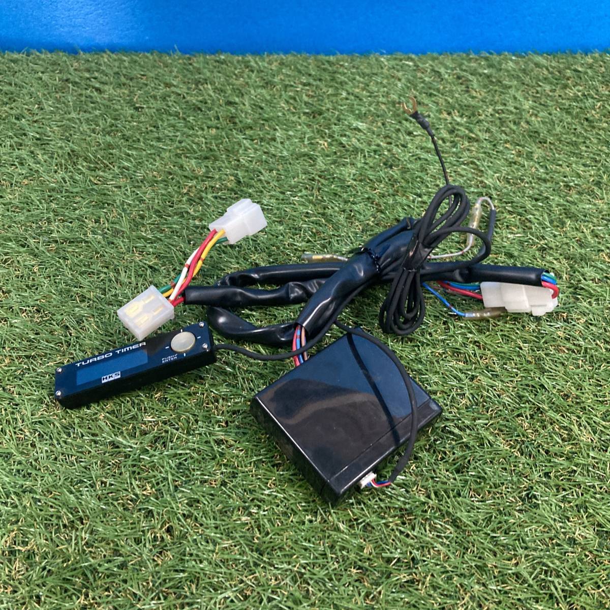 [P022K5C1]@ HKS製 ターボタイマー スバル インプレッサ WRX(GDA) 丸目用 ハーネス付き ジャンク