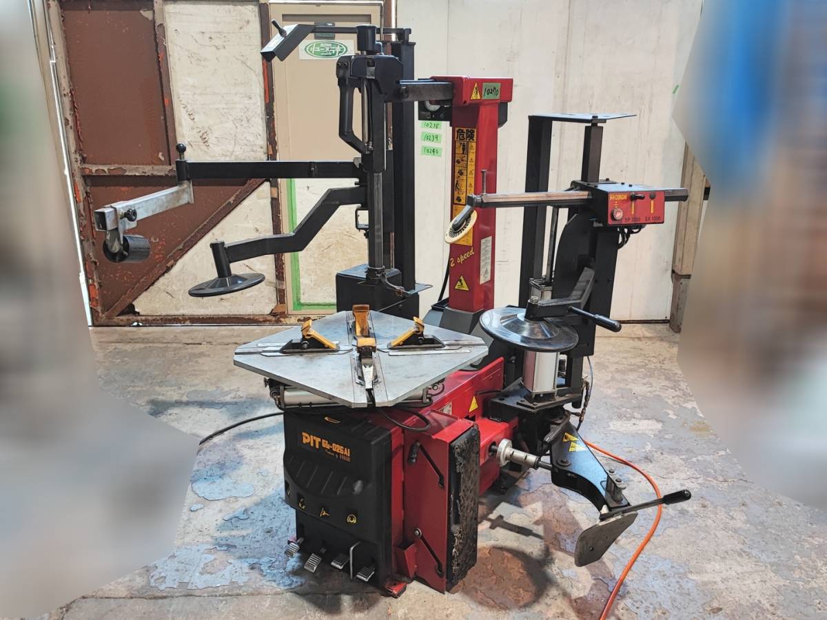 タイヤチェンジャー CORGHI 10270 中古 引取限定 Wサポートヘルパー付