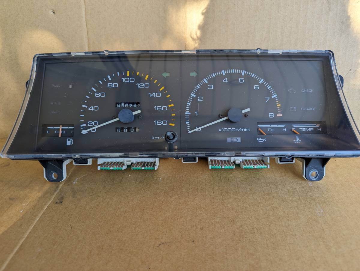 100%新品，本物保証 1円 トヨタ AE86 レビン トレノ 前期 MT メーター スピードメーター 30242km 割れ欠け無 4AG(計器、追加メーター本体)｜売買されたオークション情報、yahooの商品情報をアーカイブ公開 - オークフ トヨタ用
