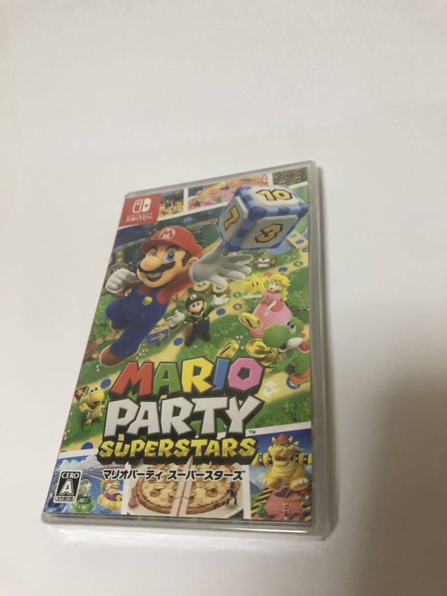 新品未開封］Nintendo Switch マリオパーティスーパースターズ 送料