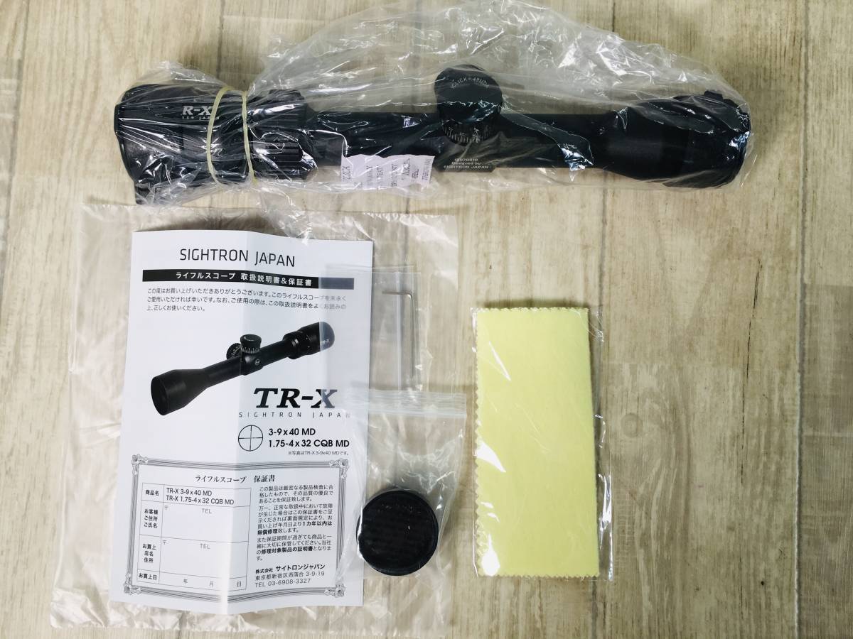 76サイトロンジャパン ライフルスコープ TR-X 1.75-4x32CQB 【公式通販】