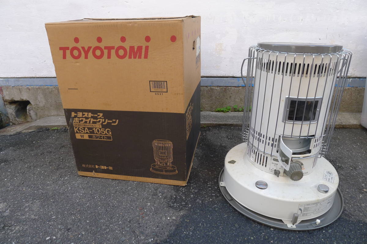 JJ482 TOYOTOMI トヨトミ 自然通気形開放式 石油ストーブ White JJ482 TOYOTOMI トヨトミ 自然通気形開放式 石油ストーブ White