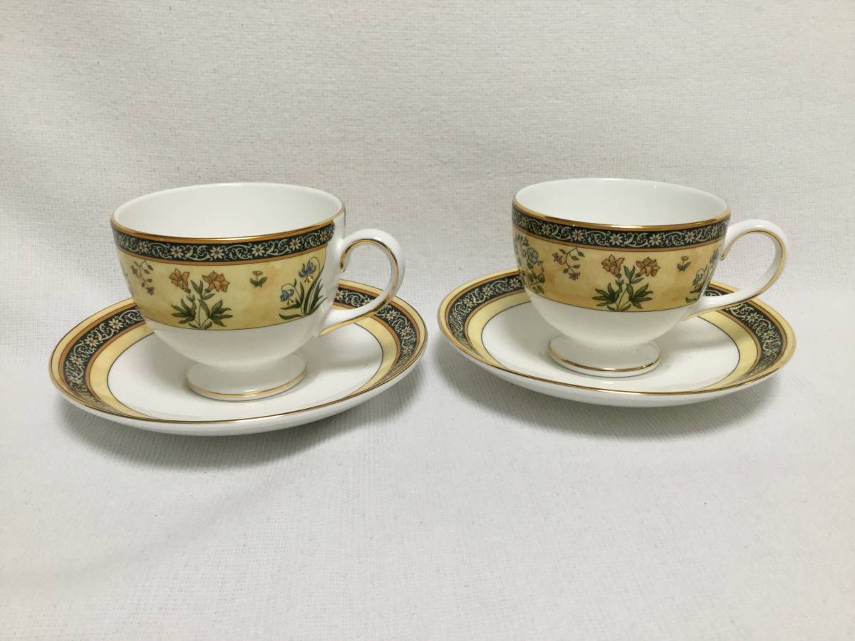 ●WEDGWOOD ウェッジウッド カップ＆ソーサー ペア 2客セット