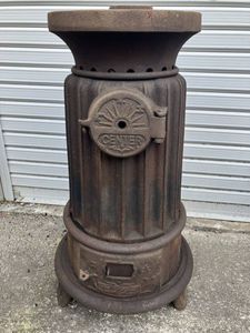 昭和レトロ】希少 レア品 茶道具 CENTER センター ストーブ 石炭