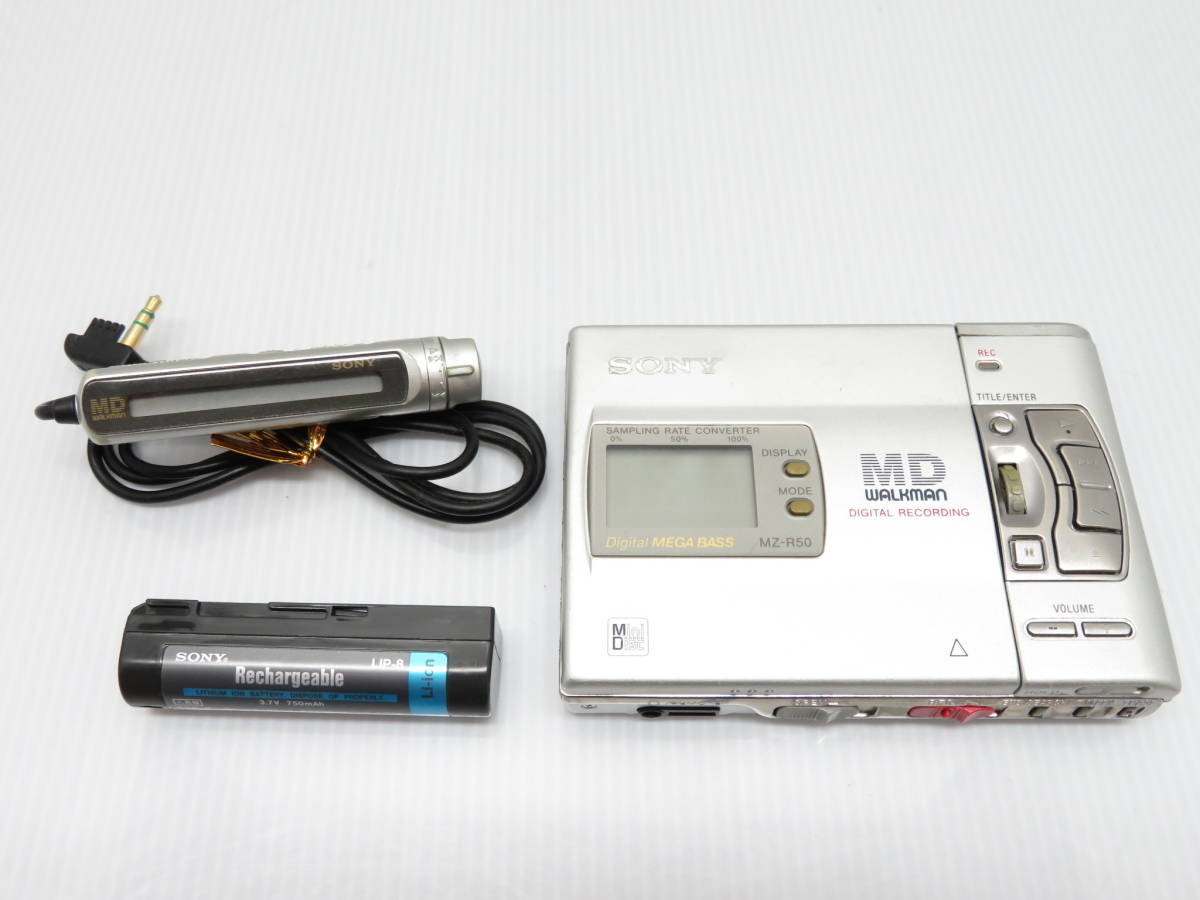 AIWA アイワ AM-F80 ポータブルMDプレーヤー アダプター 元箱他付き[4