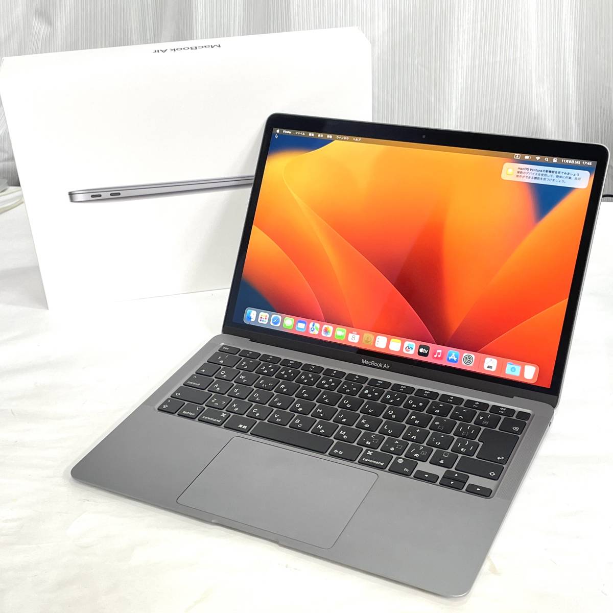 美品 Apple MacBook Air 2020 256GB スペースグレイ 美品MacBook Air