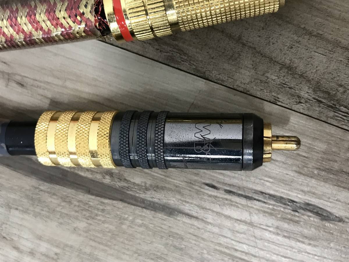 オーディオ機器 TARA Labs ケーブル WBT-0150 RCA 155cmペア